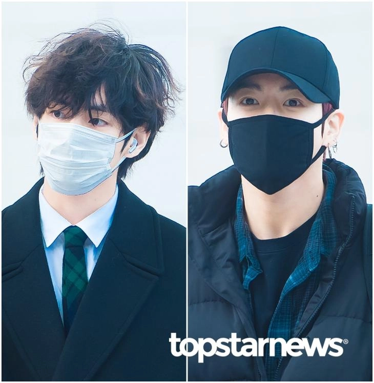 BTS 뷔, 정국 / 톱스타뉴스 HD포토뱅크