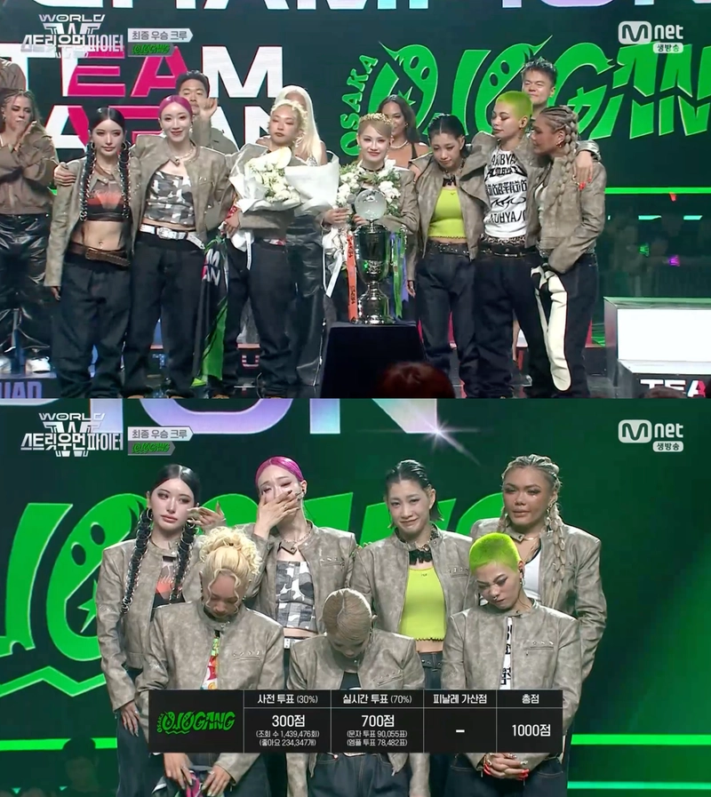 Mnet '월드 오브 스트릿 우먼 파이터' 방송 캡처
