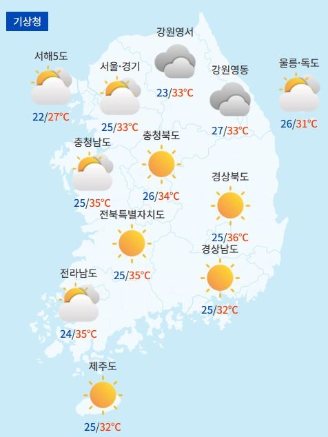 전국날씨예보 / 케이웨더