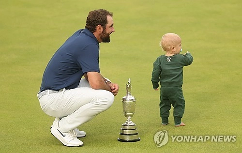 “4타차 완승 견인”…셰플러, 디오픈 중계 시청률 21% 상승 / 연합뉴스