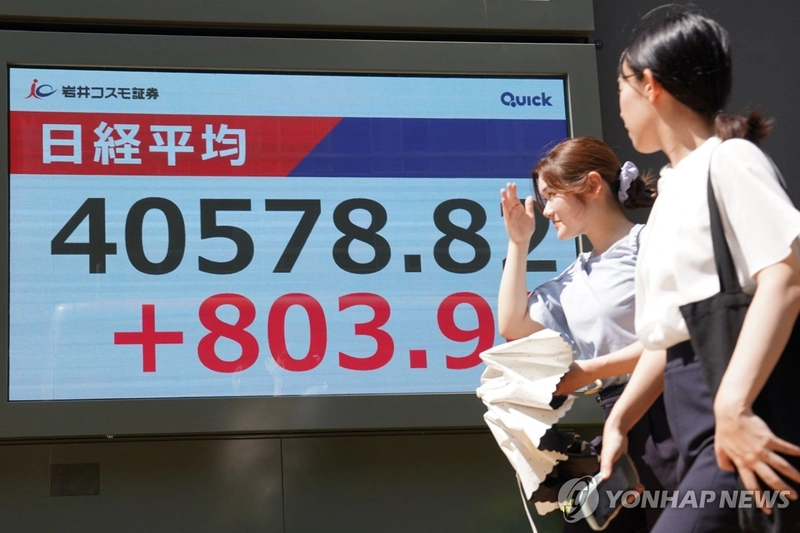 닛케이지수, 미·일 관세협상 타결에 3.5% 상승…연중 최고치 경신