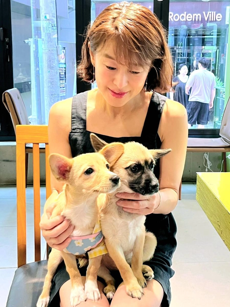 “서로를 기억하는 듯한 눈빛”…예지원, 사랑 담긴 재회→반려견과 깊은 감동 / 배우 예지원 인스타그램