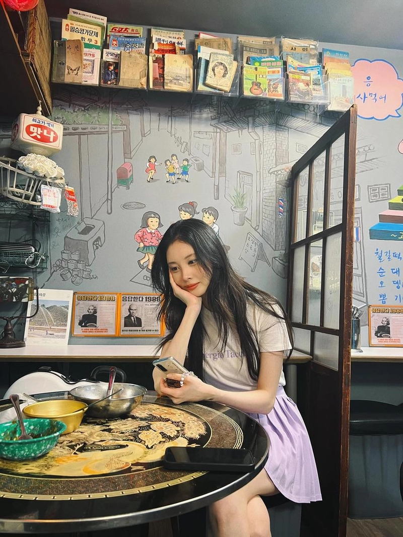 “great escape”…서현, 아련한 미소→레트로 감성 일상 / 걸그룹 소녀시대 서현 인스타그램