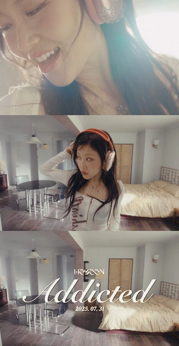 “중독의 무대 예고”…혜윤, ‘Addicted’ 티저 속 강렬 퍼포먼스→전 세계 팬몰이 / ‘Addicted’ 뮤직비디오 티저 캡처