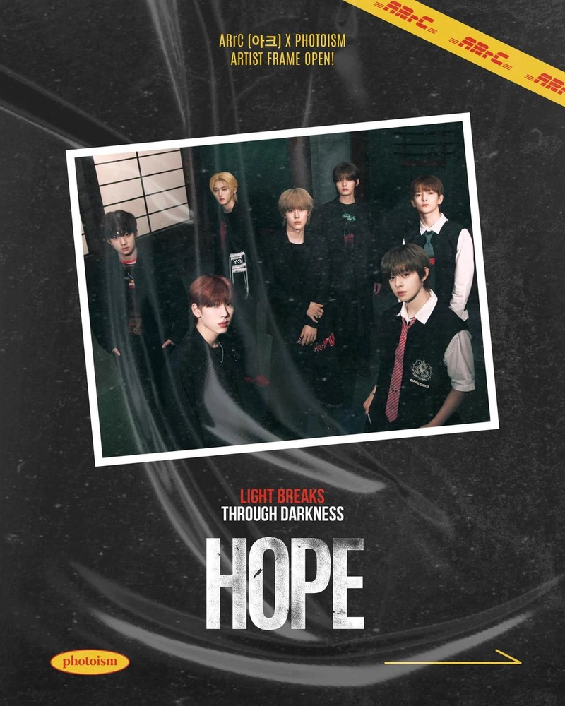 “아크, 글로벌 팬심 흔들었다”…‘HOPE’ 포토이즘 프레임 전 세계 동시 오픈→특별 이벤트 행렬 / 포토이즘