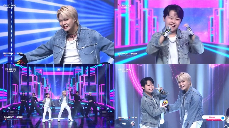 “황민우·황민호 환상 호흡”…‘심플리 케이팝’ 무대 달군 형제 퍼포먼스→여름 감성 선사 / 아리랑TV