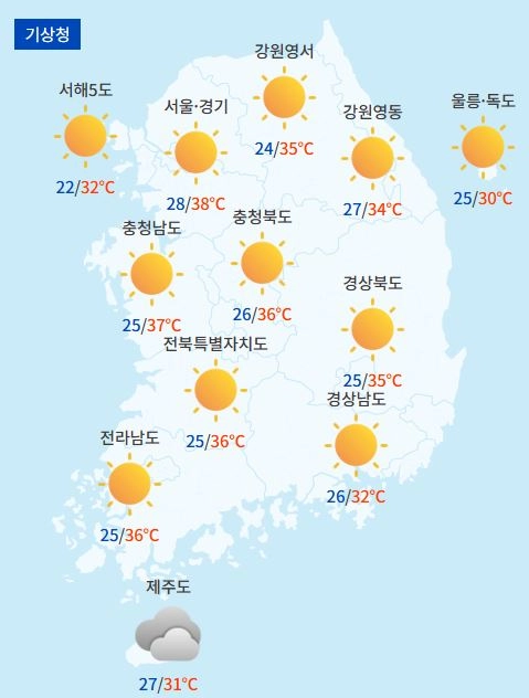 전국날씨예보 / 케이웨더