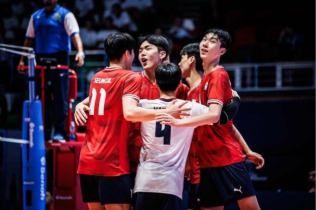 “방강호 25점 폭발”…U-19 남자배구, 콜롬비아 완파 2연승 / 연합뉴스