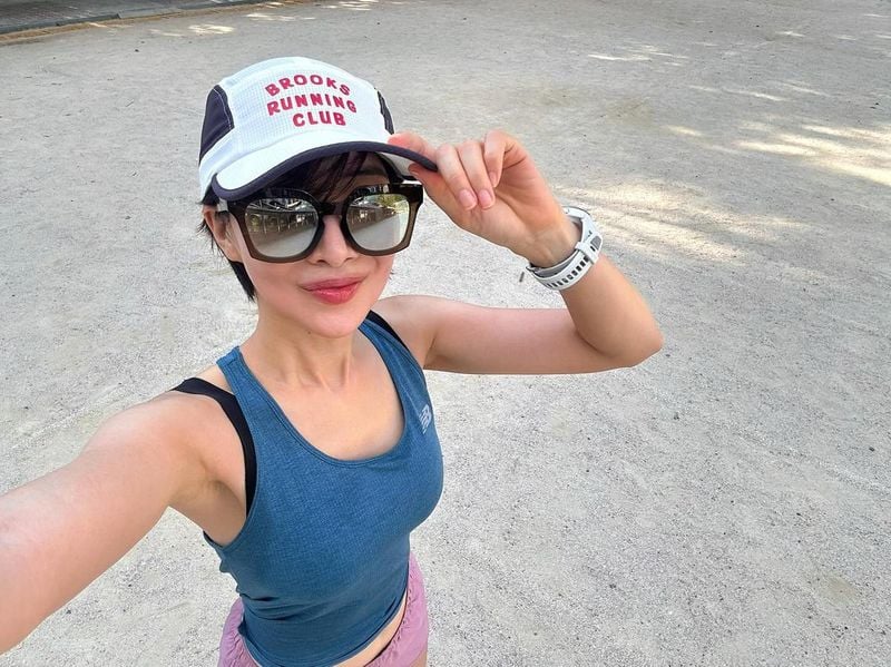 “주어진 소중한 삶의 시간”…윤세아, 여름 러닝→에너지 폭발 / 배우 윤세아 인스타그램