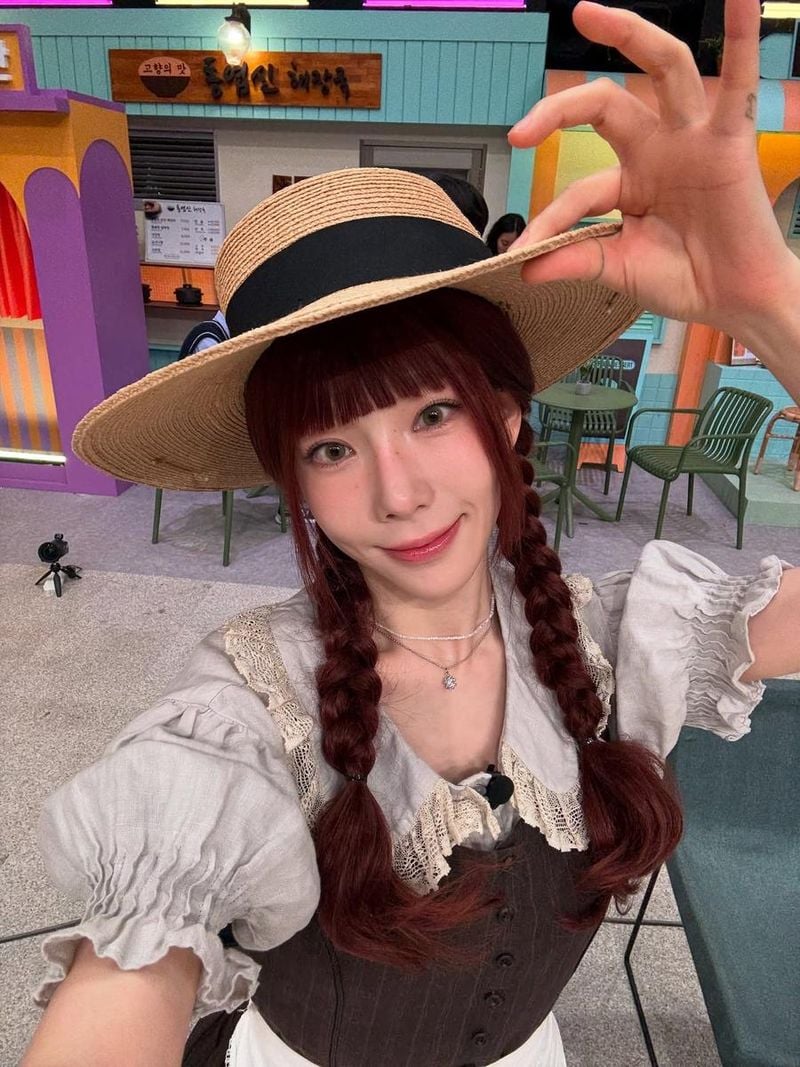 “내 토요일”…태연, 청순함 가득 여름→감성 셀피 빛났다 / 걸그룹 소녀시대 태연 인스타그램