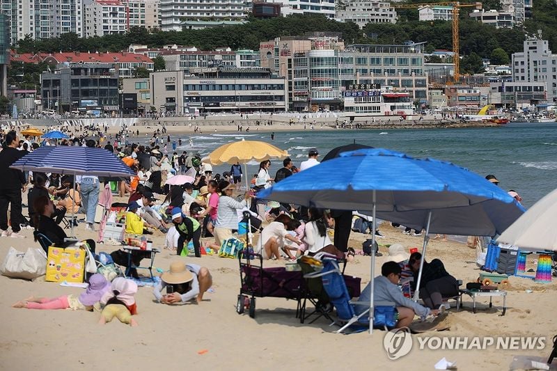 부산 해운대해수욕장 / 연합뉴스
