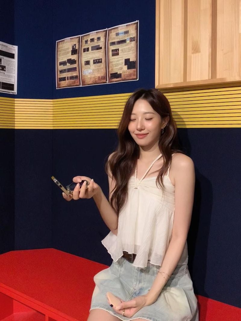 “괜찮아”…송다혜, 잔잔한 미소→여름날 힐링의 순간 / 환승연애3 출연자 가수 송다혜 인스타그램