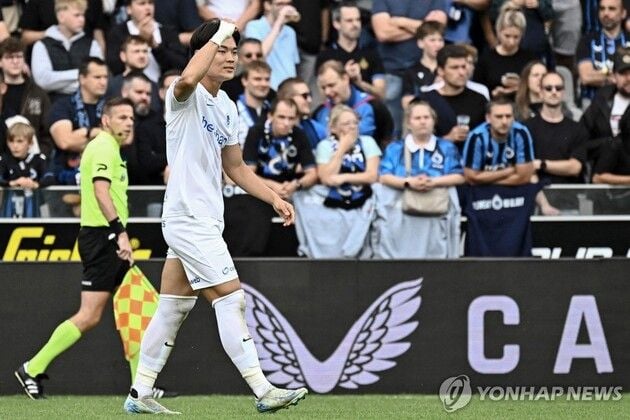 “전반 9분 유럽파 1호골”…오현규, 헹크 개막전 선제포 / 연합뉴스