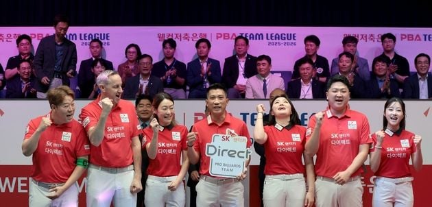 “복식 완승·4연승 질주”…SK렌터카, 웰컴저축은행 제압하며 선두 질주 / 연합뉴스