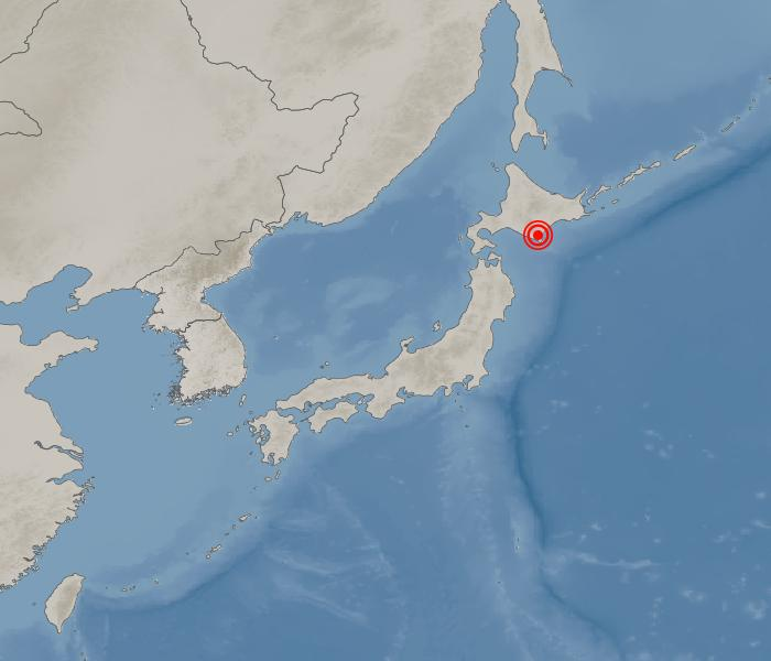 일본 홋카이도 인근 5.3 규모 지진 발생…국내 영향 없어 / 기상청