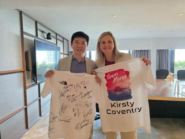 “세계수영선수권 스포츠 외교 무대”…대한체육회, IOC 등 고위급 면담 추진 / 연합뉴스