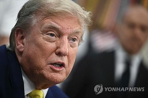 도널드 트럼프 대통령 / 연합뉴스