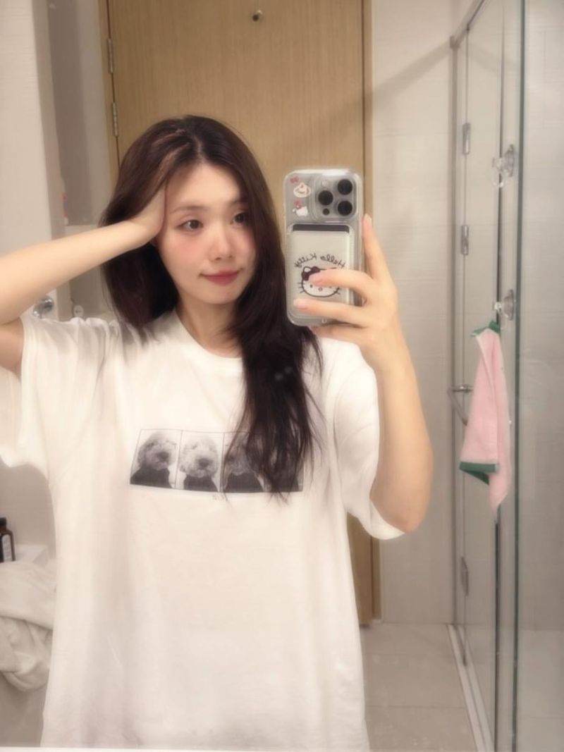 “What a lovely day”…민경아, 맑은 미소로 여름 아침→순수함 증폭 / 뮤지컬배우 민경아 인스타그램