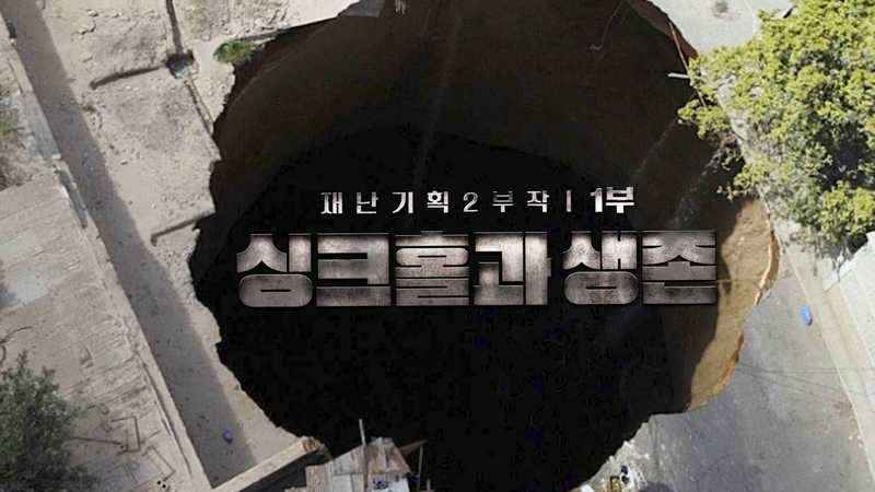 싱크홀 도시를 삼키다…‘다큐 인사이트’ 류동우, 숨은 지하 재난→생존법을 묻다 / KBS