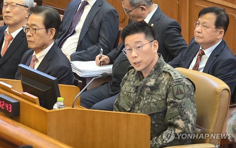 조성현 수방사 1경비단장 / 연합뉴스
