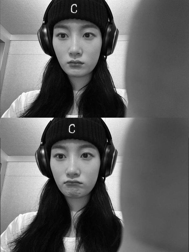 “나름 셀카는 꾸준히 찍는 나”…정채연, 헤드폰과 비니로 완성한 여름 감성→진솔 셀카 속 빛나는 눈빛 / 걸그룹 아이오아이 정채연 인스타그램