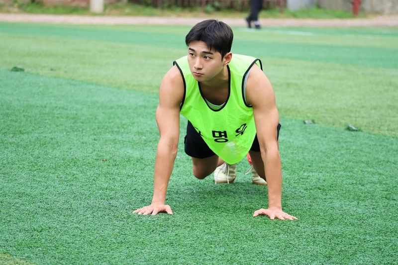 “소명우 고프로 시점”…이수찬, 경기장의 에너지→여름날 그라운드에 스며든 땀 / 배우 이수찬 인스타그램