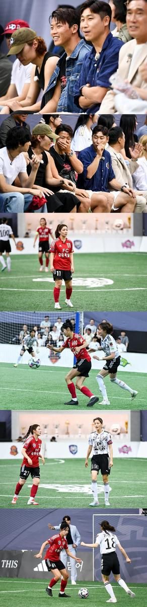 황희찬 특급 응원…‘골 때리는 그녀들’ 황희정, 남매 케미→4강전 뜨겁게 물들이다 / SBS