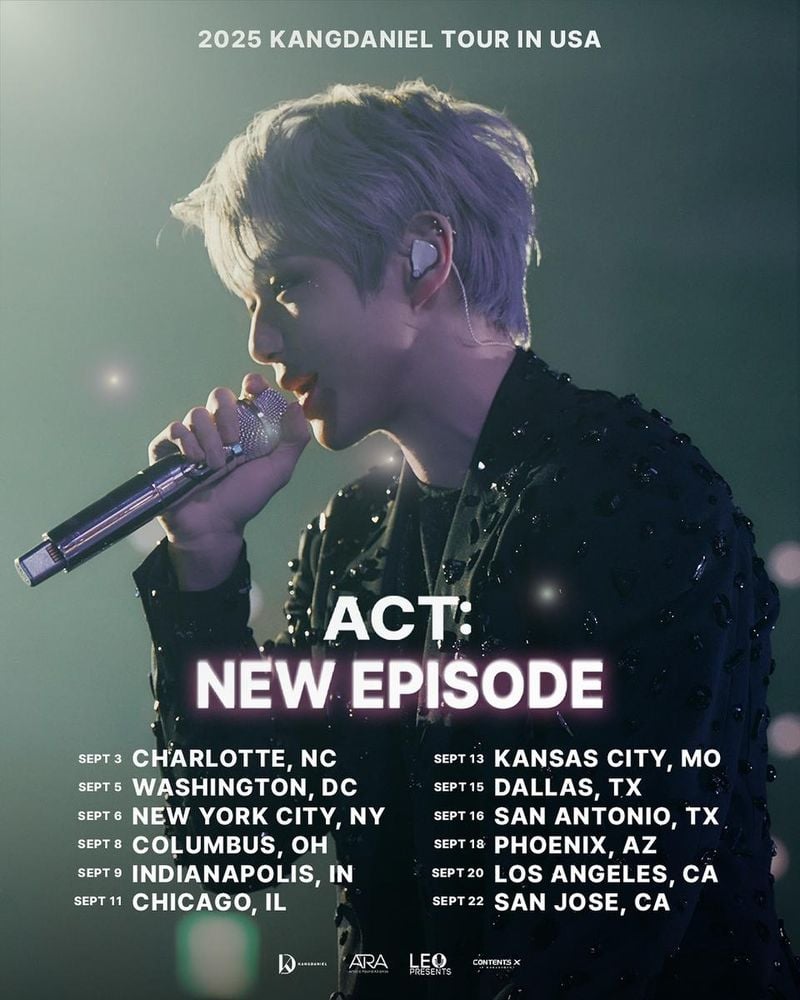 “See you in the United States”…강다니엘, 투어 임박→새로운 무대 압도 / 가수 강다니엘 인스타그램