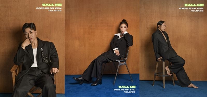 “코요태, 블랙 수트로 완성한 ‘콜미’ 카리스마→컴백 임박에 기대감 폭발” / 제이지스타