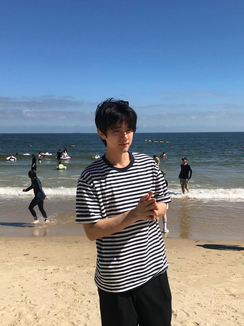 “여름 해변의 자유”…박재형, 푸른 바다 앞에서→청량감 폭발 / 인플루언서 박재형 인스타그램