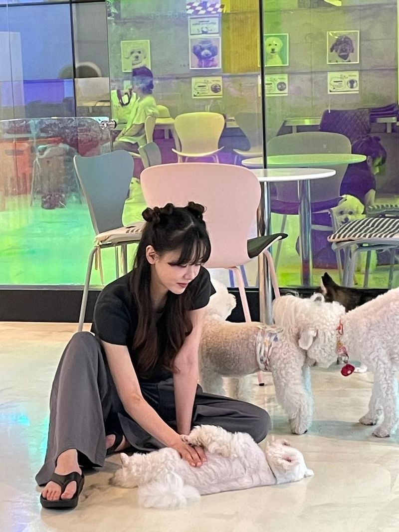 “막간의 평온”…김민아, 반려동물과 여름 오후→일상 속 따스함