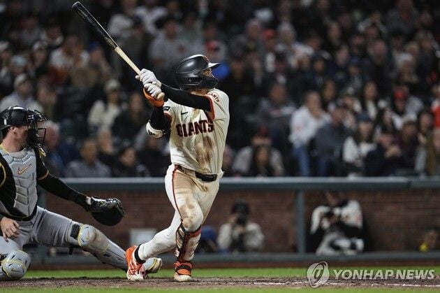 “4타수 무안타 침묵”…이정후, 샌프란시스코 6연패 부진 속 타율 0.248 / 연합뉴스