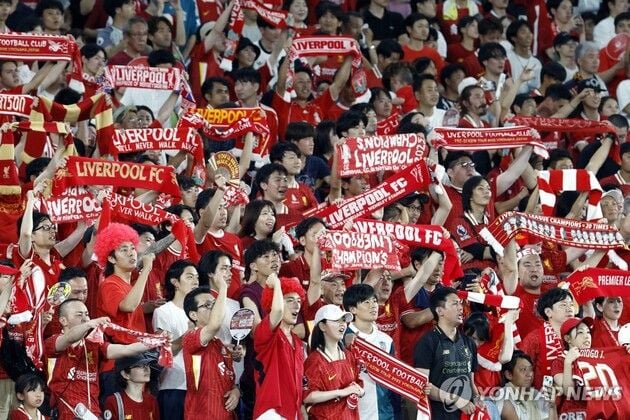 “6만7천32명 신기록”…리버풀, 요코하마 원정 3-1 역전승 / 연합뉴스