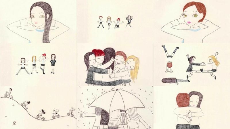 “진한 우정이 담겼다”…키키, ‘댄싱 얼론’ 애니메이션 티저→컴백 기대감 고조 / 키키공식SNS