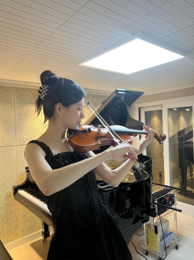 “서가니니를 꿈꾼다”…서현, 바이올린과 함께한 여름→순수한 열정의 기록 / 걸그룹 소녀시대 서현 인스타그램