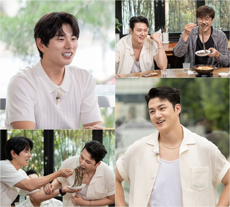 “위장까지 통했다”…신승호·이이경, ‘핸썸가이즈’서 브로맨스 펼치며 폭소→‘블루투스 맛표현쇼’ 예고 / tvN