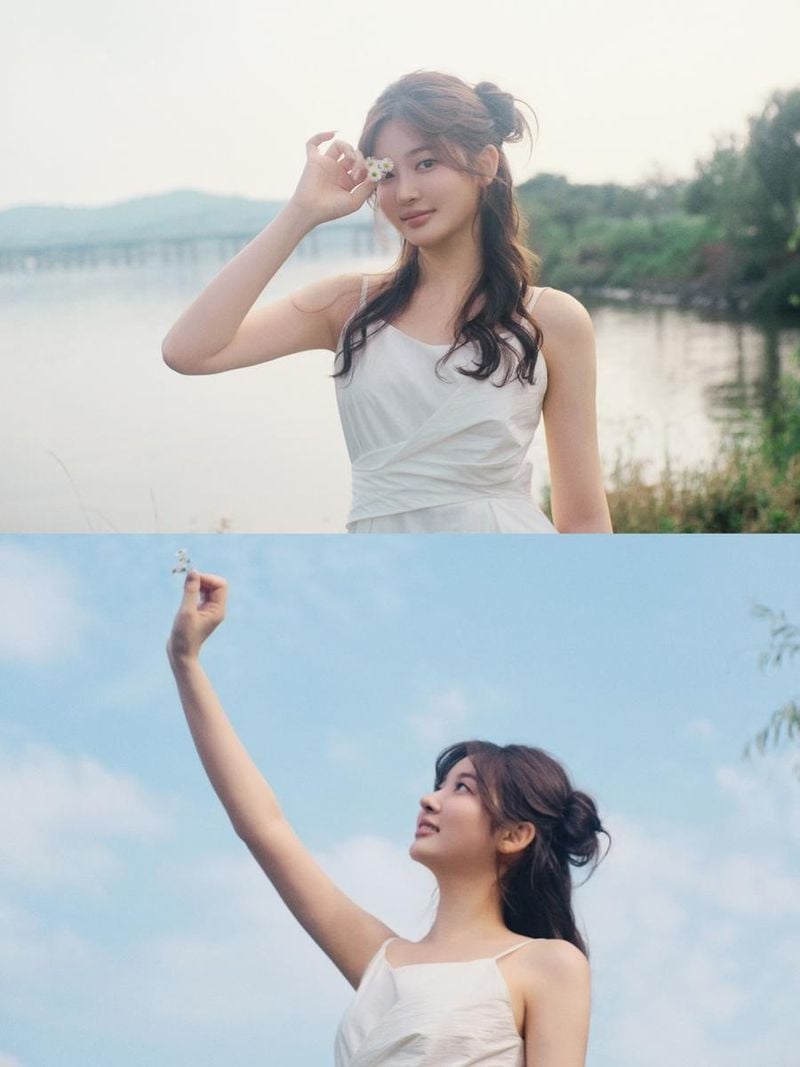 “맑은 여름 결에 기대어”…조수민, 순백의 여유→햇살 속 빛나는 한때 / 배우 조수민 인스타그램