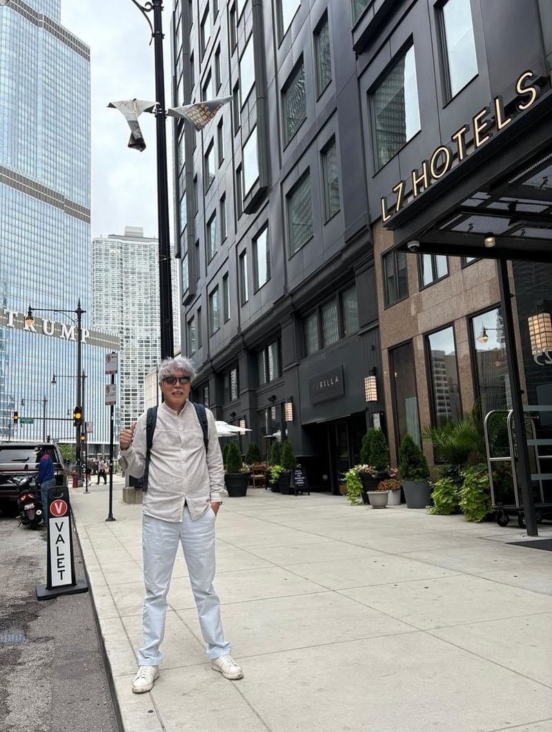 “A rainy day in Chicago”…배철수, 회색빛 도시→도심 산책의 여운 / 가수 배철수 인스타그램