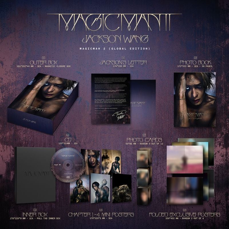 “이 순간을 기록한다”…잭슨, 새로운 무드→MAGICMAN 2 한정판 공개 / 그룹 갓세븐 잭슨 인스타그램