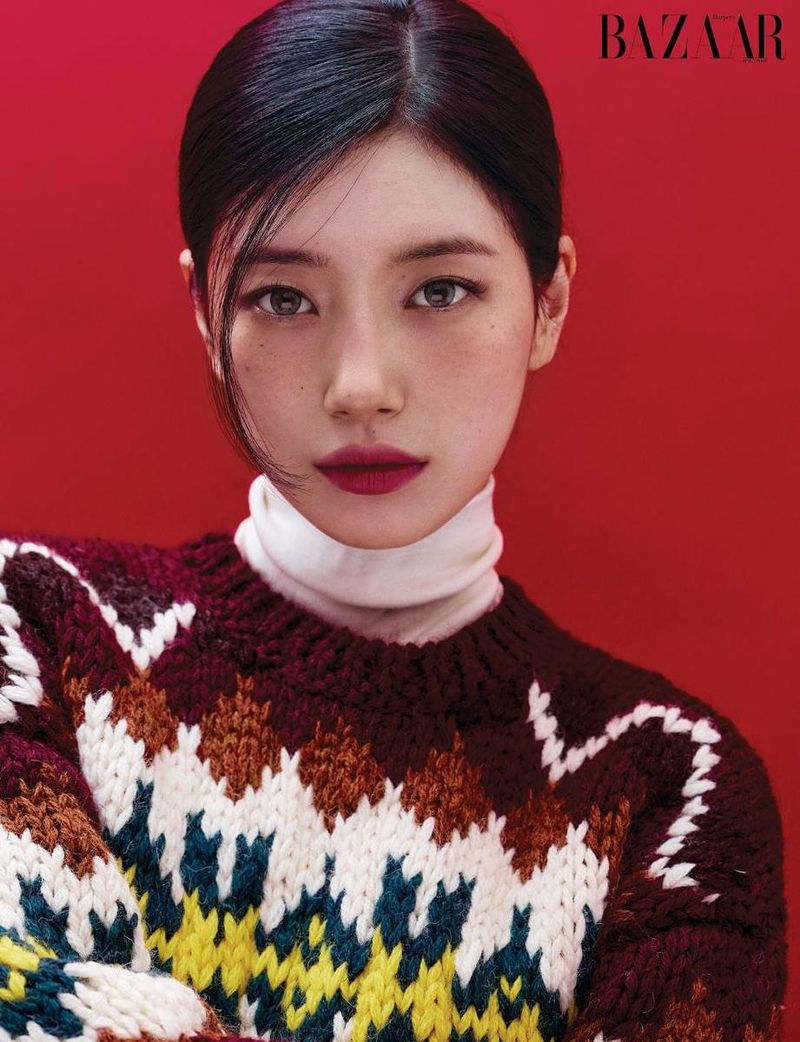 “섬세한 시선에 머문 잔상”…수지, 강렬한 겨울빛→감성 화보 변신 / 가수 수지 인스타그램