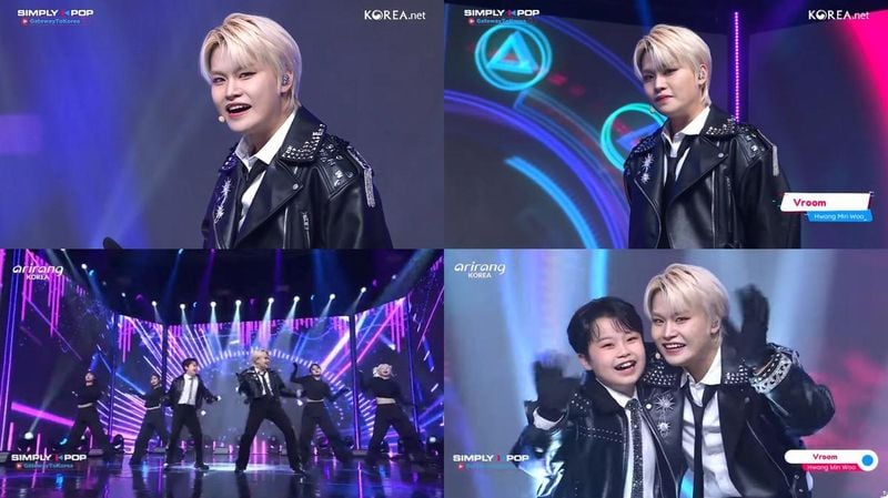“황민우·황민호 형제 시너지 폭발”…‘심플리 케이팝’ 퍼포먼스→‘Vroom’ 무대 완성 / 아리랑TV