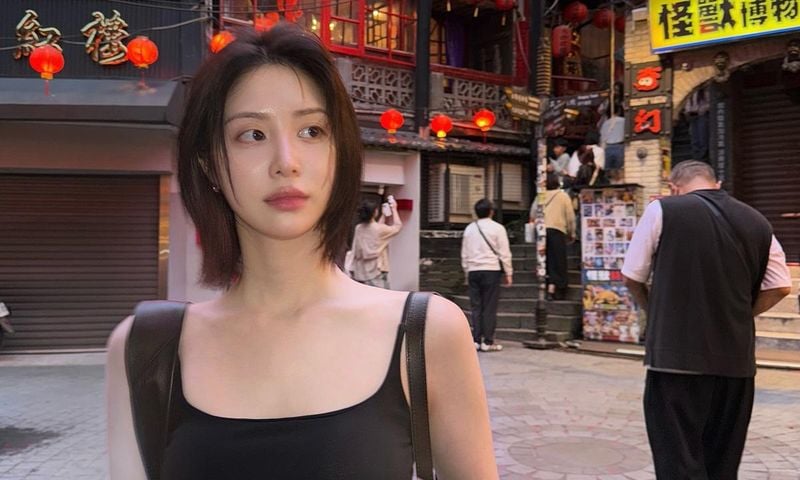 “머무는 곳에서 즐기는 곳으로”…백송민, 타오위안 야시장→여름 여행 감성 / 모델 백송민 인스타그램