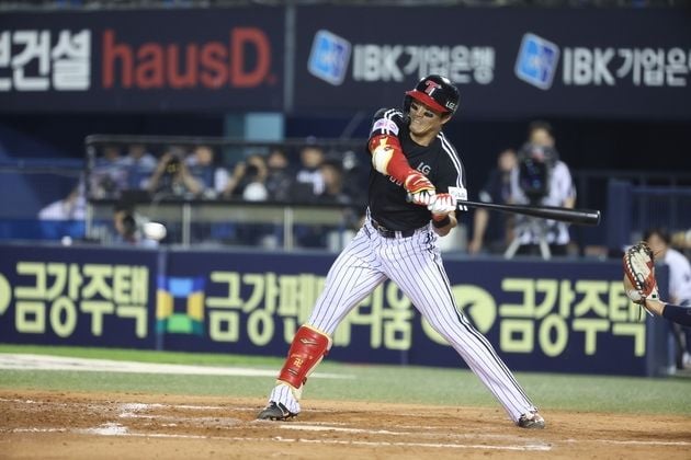 “이적 후 첫 홈런”…천성호, LG 입단 24경기 만에 1년 3개월 만의 아치 / 연합뉴스