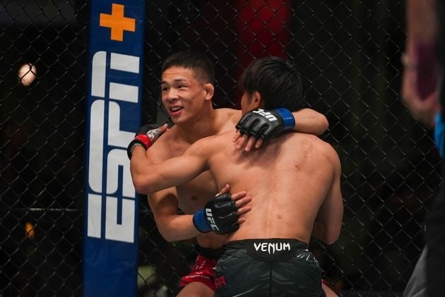 “2라운드 서브미션 패배”…박현성, UFC 메인 이벤트서 다이라에 첫 패 / 연합뉴스