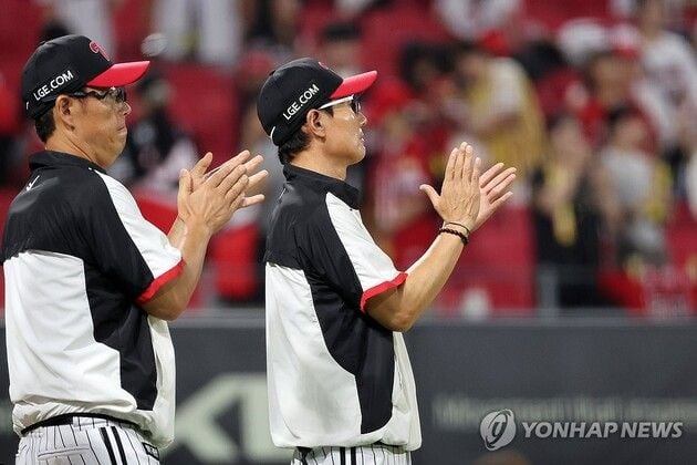“강우 콜드게임 역전승”…LG, 삼성 꺾고 6연승 1위 한화 추격 / 연합뉴스
