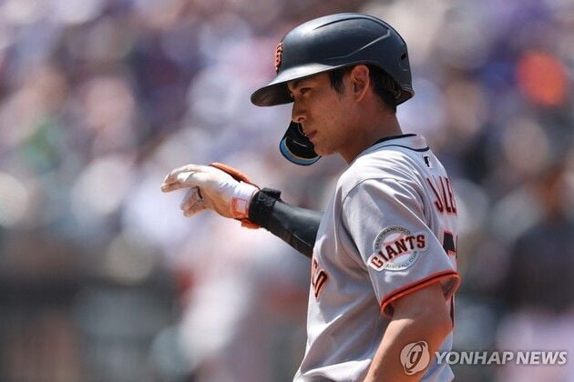“4안타 폭발”…이정후, 뉴욕 메츠전서 MLB 첫 4안타 맹타 / 연합뉴스