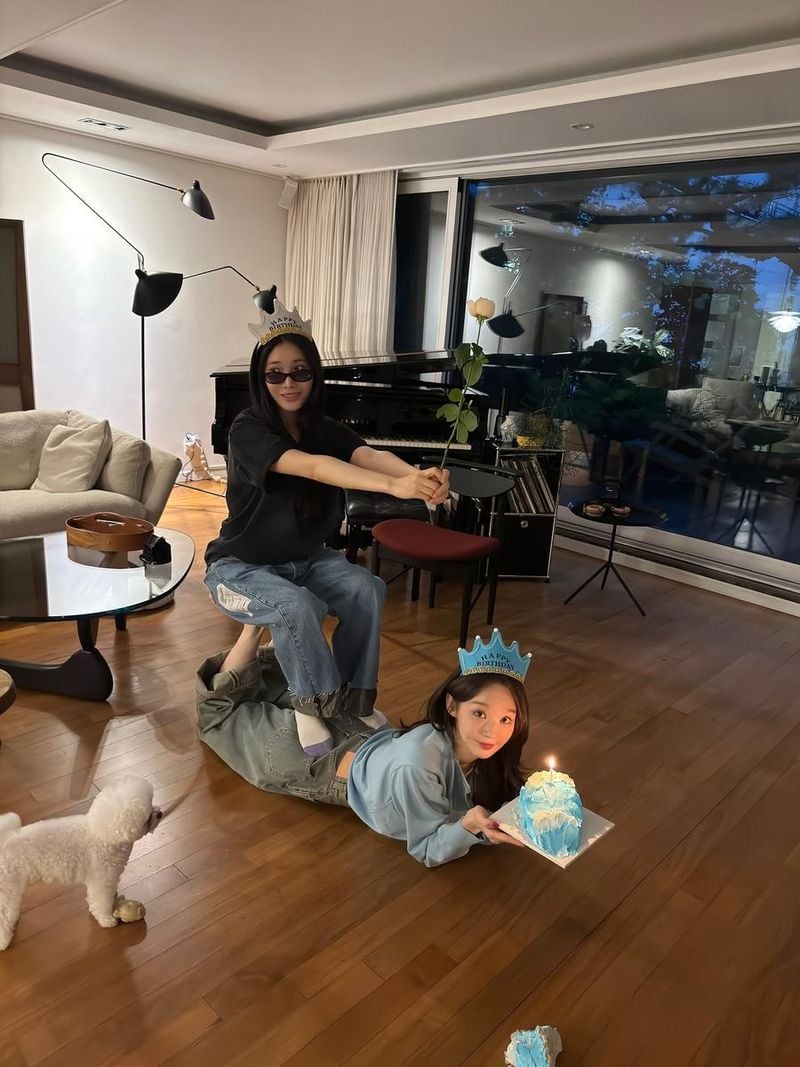 “해달라는 대로 다 해줬다”…이해리, 장난기 폭발→생일 파티의 밤 / 다비치 이해리 인스타그램