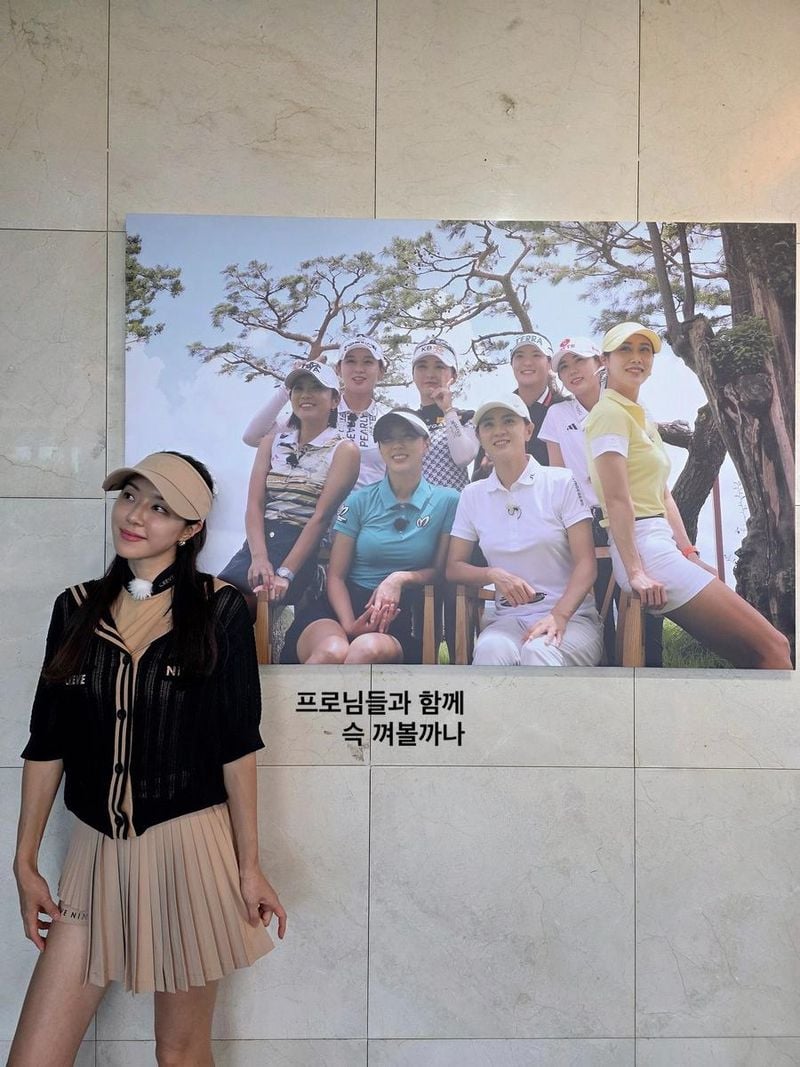 “새로운 마음으로 바라봤어요”…박한별, 골프장 매력→청량한 여름 변신 / 배우 박한별 인스타그램