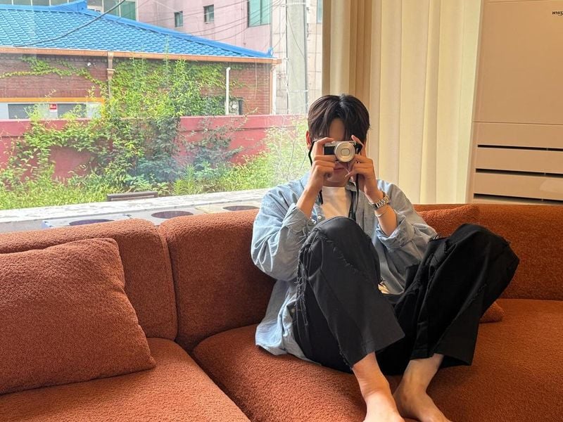 “월요일도 힘내기”…김인성, 한낮의 여유→바라본 순간 포착 / 그룹 SF9 김인성 인스타그램