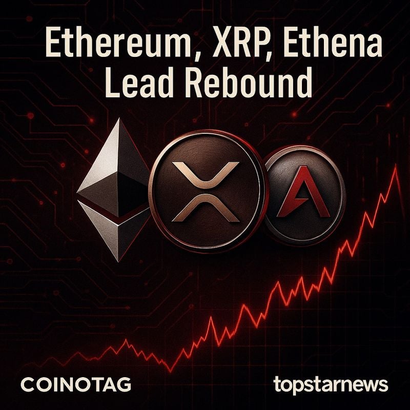 이더리움·리플 XRP 반등 주도…무역전쟁 속 크립토 회복 조짐